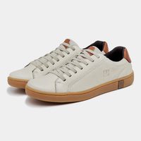 Sapatenis Casual em Couro Masculino North - Neve