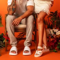 Chinelo Nuvem Masculino Laroche Cloud - Branco