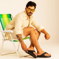 Chinelo Nuvem Cloud Dedo - Preto + Brinde Relógio Digital