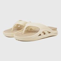 Chinelo Nuvem Cloud Dedo - Bege/Marfim + Brinde Relógio Digital