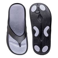 Chinelo Nuvem Cloud Dedo - Preto/Cinza + Brinde Relógio Digital