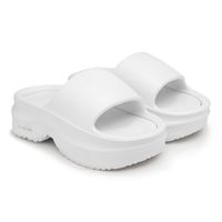 Sandália Nuvem Plataforma Feminina Laroche Cloud - Branco