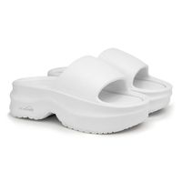 Sandália Nuvem Plataforma Feminina Laroche Cloud - Branco
