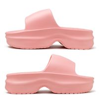 Sandália Nuvem Plataforma Feminina Laroche Cloud - Rosa
