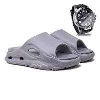 Chinelo Nuvem Masculino Laroche Cloud - Cinza + Brinde Relógio