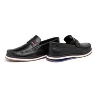 Mocassim Loafer Oasis em Couro - Preto