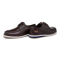 Mocassim Dockside Oasis em Couro - Café