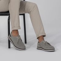 Mocassim Dockside Oasis em Camurça - Cinza