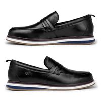 Sapato Casual Laroche Oasis em Couro - Preto