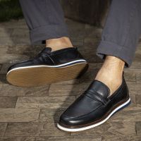 Sapato Casual Laroche Oasis em Couro - Preto