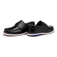Mocassim Docksider Masculino Laroche Oasis em Couro - Preto