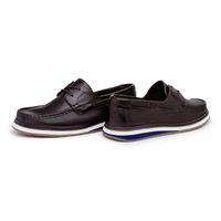 Mocassim Docksider Masculino Laroche Oasis em Couro - Café