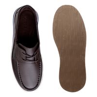Mocassim Docksider Masculino Laroche Oasis em Couro - Café