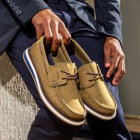 Mocassim Docksider Masculino Laroche Oasis em Couro - Rato