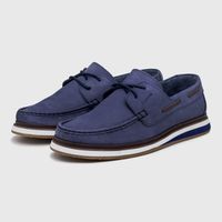Mocassim Docksider Masculino Laroche Oasis em Couro - Marinho