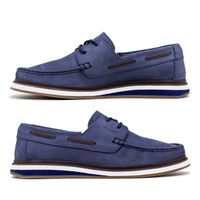 Mocassim Docksider Masculino Laroche Oasis em Couro - Marinho