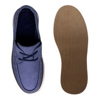 Mocassim Docksider Masculino Laroche Oasis em Couro - Marinho