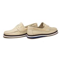Mocassim Docksider Masculino Laroche Oasis em Couro - Marfim