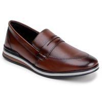 Sapato Casual Masculino Oxford LRC - Whisky