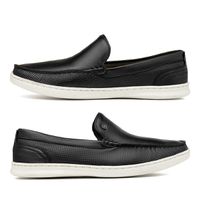 Mocassim Laroche Porto em Couro - Preto E L
