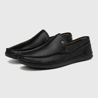 Mocassim Laroche Porto em Couro - Preto E L