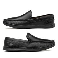 Mocassim Laroche Porto em Couro - Preto E L