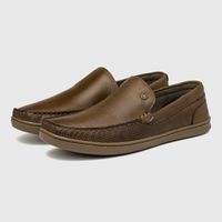 Mocassim Laroche Porto em Couro - Conhaque E L