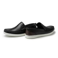 Mocassim Loafer Porto Masculino em Couro - Preto