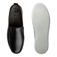 Mocassim Loafer Porto Masculino em Couro - Preto