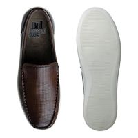 Mocassim Loafer Porto Masculino em Couro - Chocolate