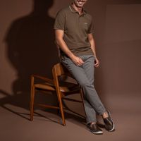 Mocassim Loafer Porto Masculino em Couro - Chocolate