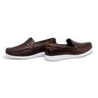 Mocassim Loafer Laroche Santorini em Couro - Chocolate E L