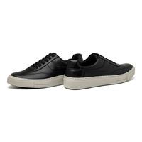 Sapatenis Casual Seul em Couro - Preto