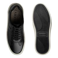 Sapatenis Casual Seul em Couro - Preto