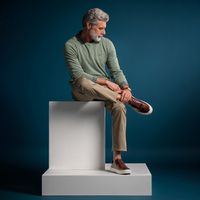 Sapatenis Casual Laroche Seul em Couro - Café