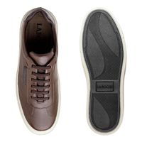 Sapatenis Casual Laroche Seul em Couro - Café