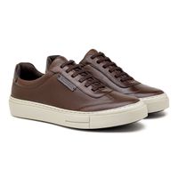 Sapatenis Casual Laroche Seul em Couro - Café