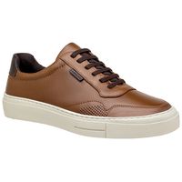Sapatenis Casual Seul em Couro - Chocolate
