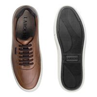 Sapatenis Casual Seul em Couro - Chocolate