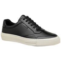 Sapatenis Casual Seul em Couro - Preto