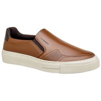 Slip On Casual Laroche Seul em Couro - Chocolate