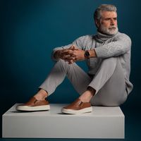 Slip On Casual Laroche Seul em Couro - Chocolate