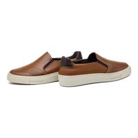 Slip On Casual Laroche Seul em Couro - Chocolate