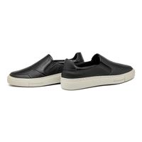 Slip On Casual Laroche Seul em Couro - Preto