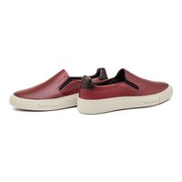 Slip On Casual Laroche Seul em Couro - Vinho E L