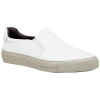 Slip On Casual Laroche Seul em Couro - Branco