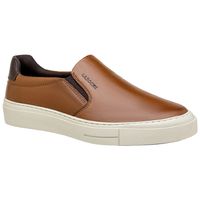 Slip On Casual Laroche Seul em Couro - Chocolate