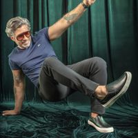 Slip On Casual Seul em Couro - Preto
