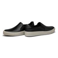 Slip On Casual Seul em Couro - Preto + Brinde Bag 30anos