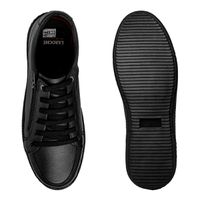 Sapatenis Masculino Street em Couro - Preto E L